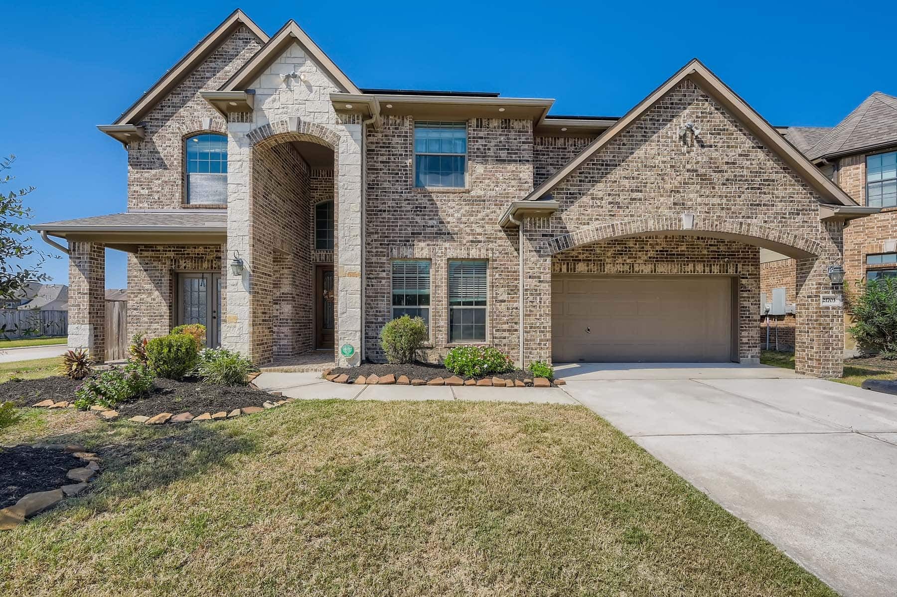 House siding soft wash in Houston