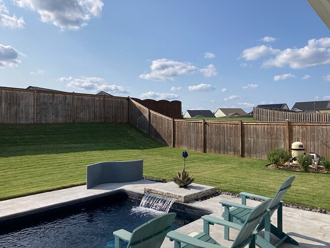 Patio and fence cleaned in Houston