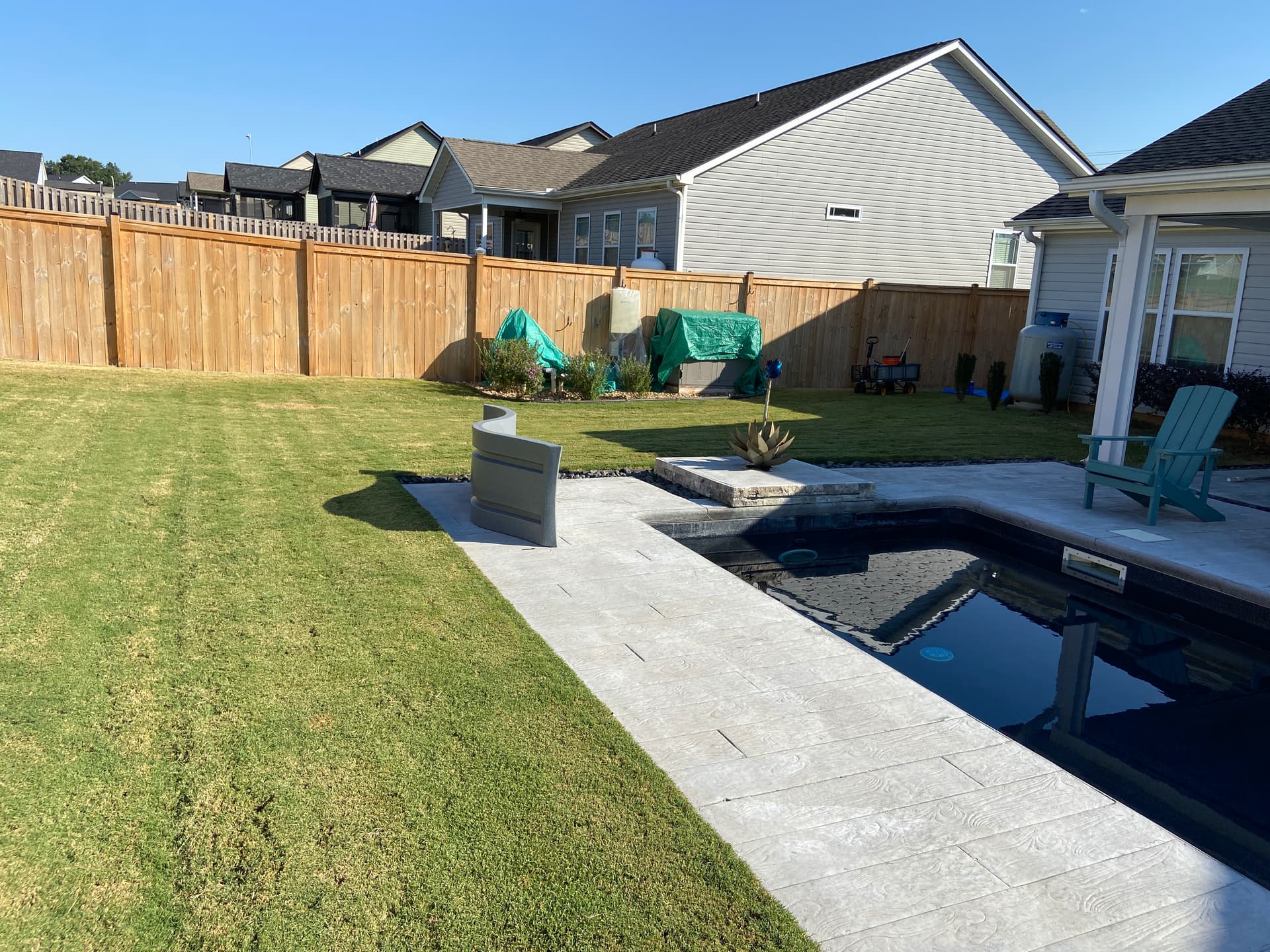 Patio refresh in Houston